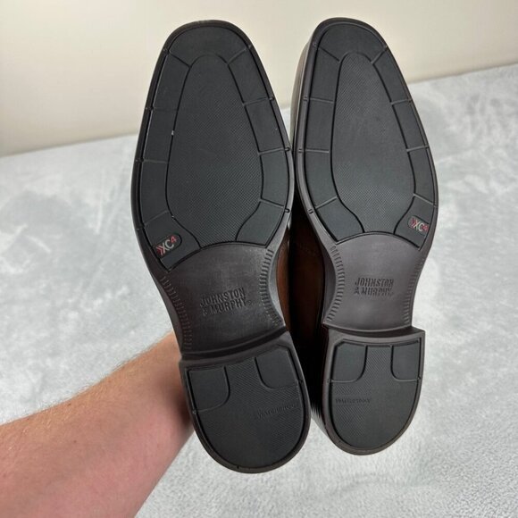 Johnson & Murphy Brown Leather Shoes Men’s Size 9.5 US - Picture 9 of 11